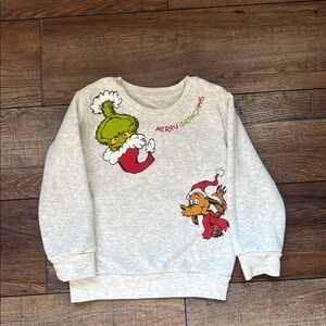 Gray Grinch and Max Sweatshirt